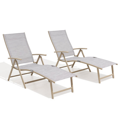 Cllgone 45" Long Reclining Steamer