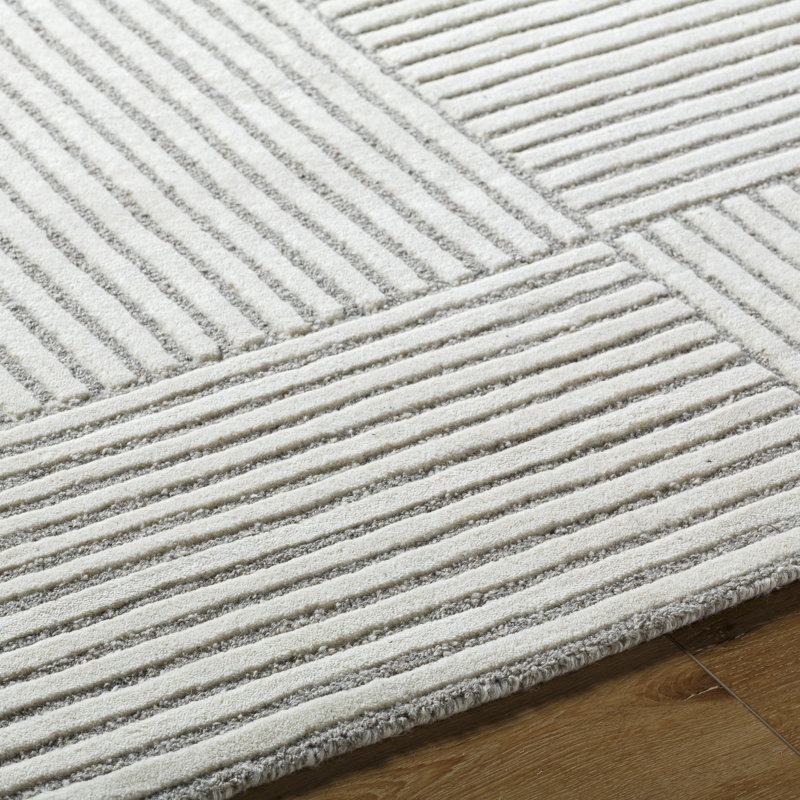 Tapis fabriqué à la main Peoro, Rectangulaire 2 pi x 3 pi