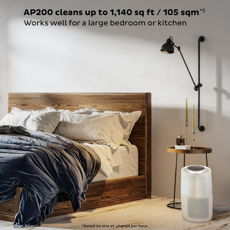 Instant Air Purifier with True HEPA, Pearl