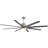 Brixham 76" 8- Blade LED Smart Chandelier Ceiling Fan with Remote Control and Light Kit Included-1101449556