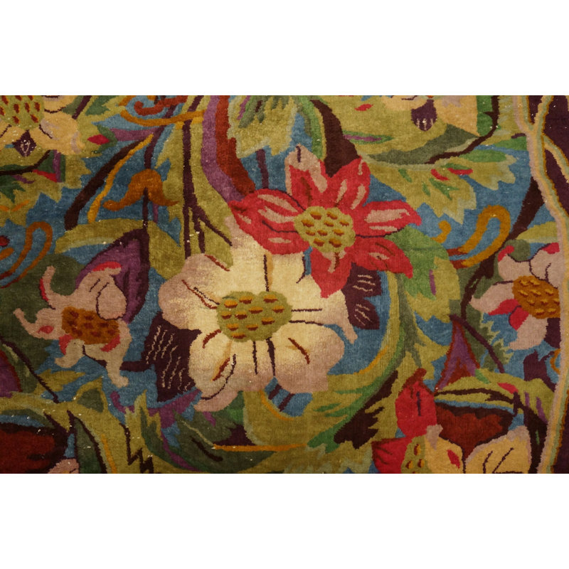 Tapis antique chinois Art Deco / Art Nouveau