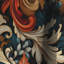 Rideau à motif floral cachemire à motif cachemire - 1 panneau-107547634