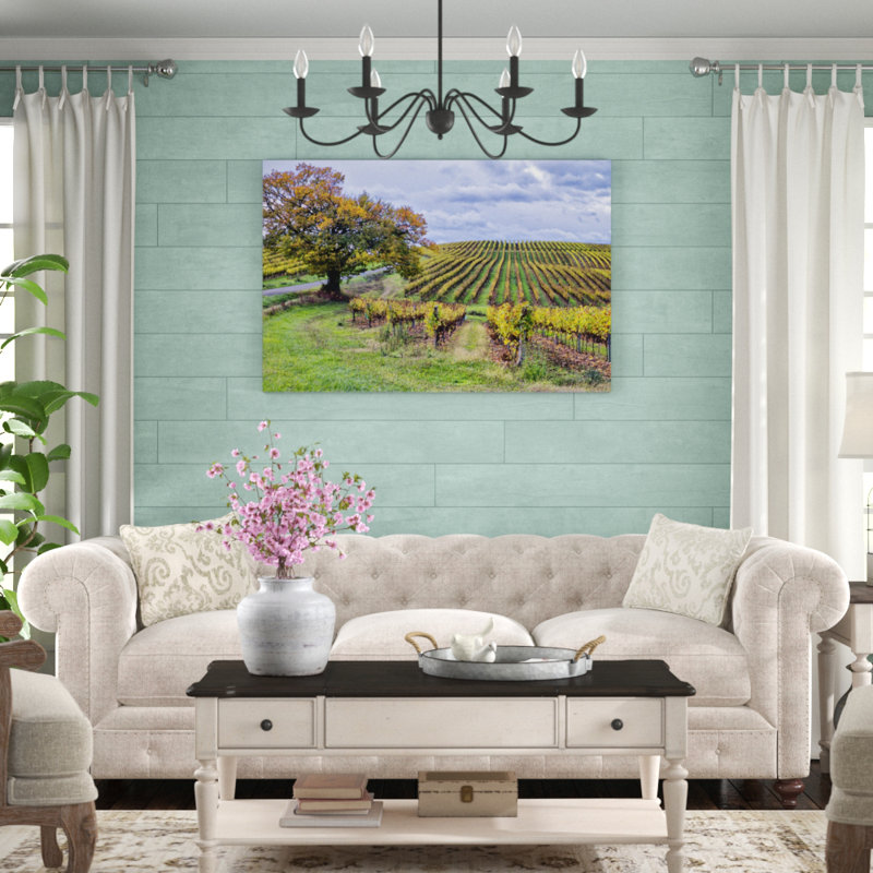 «Pastoral Countryside I», photographie sur toile, H 32 po x l 48 po