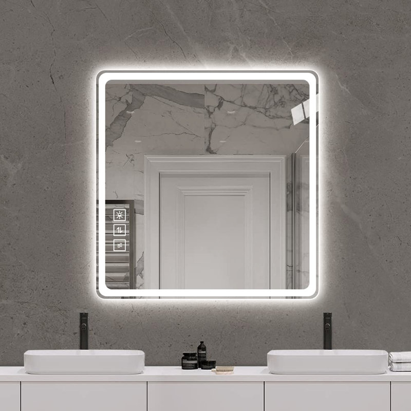 Miroir de salle de bain Fog Led