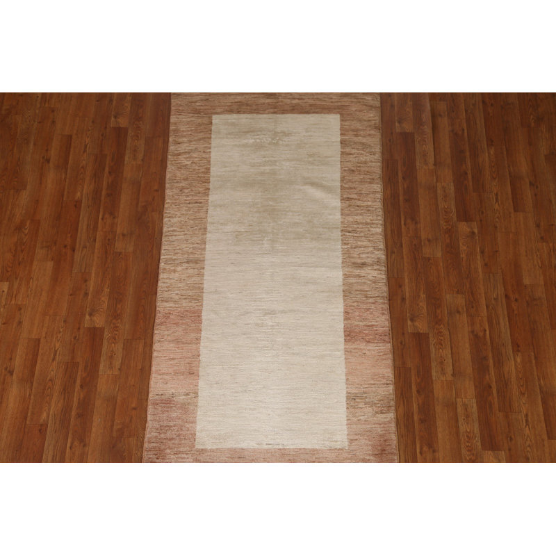 Tapis contemporain contemporain Gabbeh Kashkoli fait à la main 3 x 6