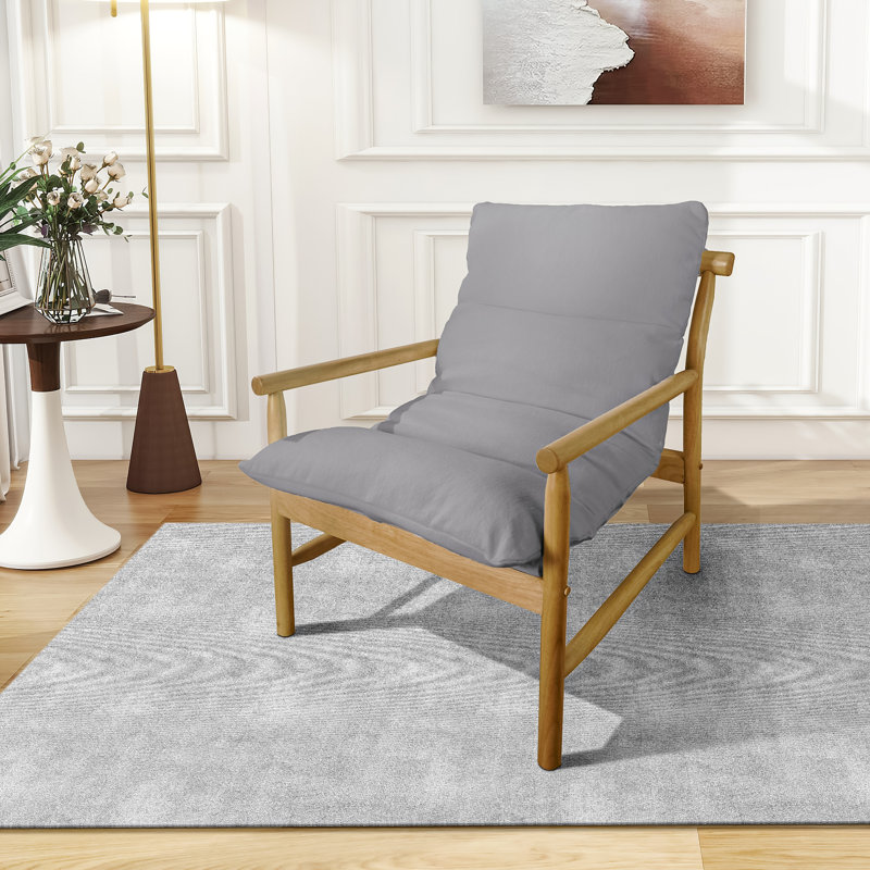 Fauteuil large de 25,5 po Ivoryanna, Gris