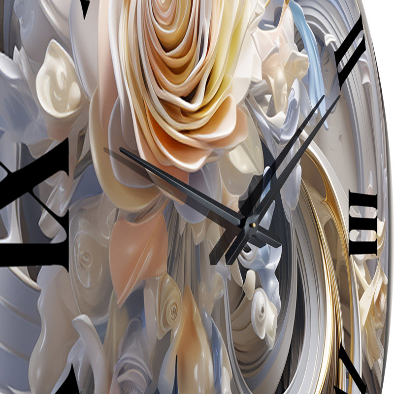 Horloge murale Cosmic Fractal, Grand