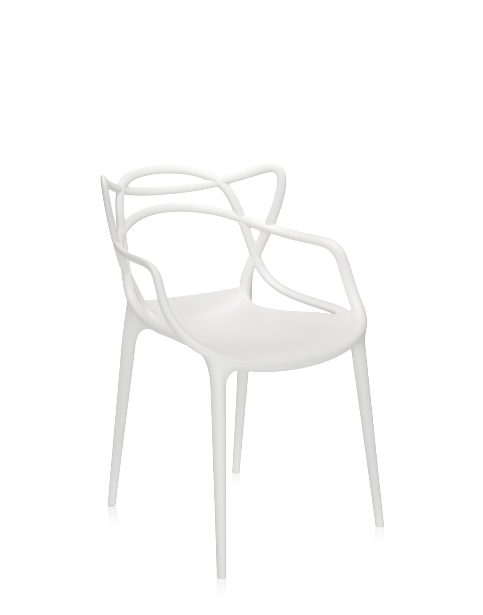 Kartell Sgabello Masters, bianco