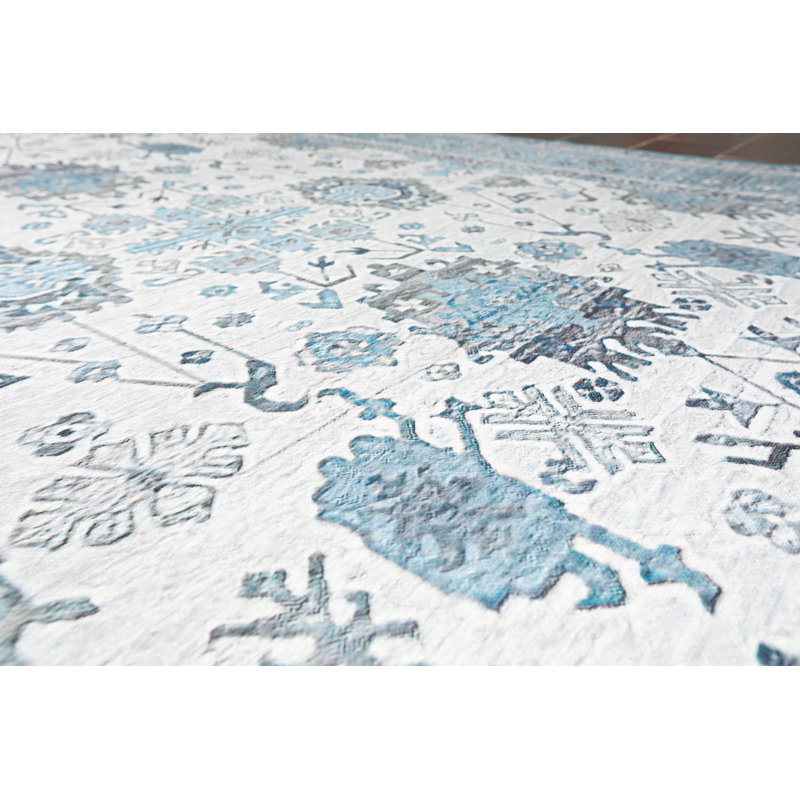 Tapis gris Lompoc, Rectangle 5 pi x 7 pi