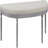 Coastal Button Beige Bench With Weathered Gray Legs, Fits Flush Wall In Bedrooms Or Corridors, Staggered Spot Cleanable, American Design, 20 Height Tufting And Ideal For Foyers, Easy To Clean,