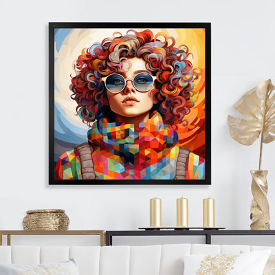 Creative Art Woman Fasion Portrait I - art mural mode