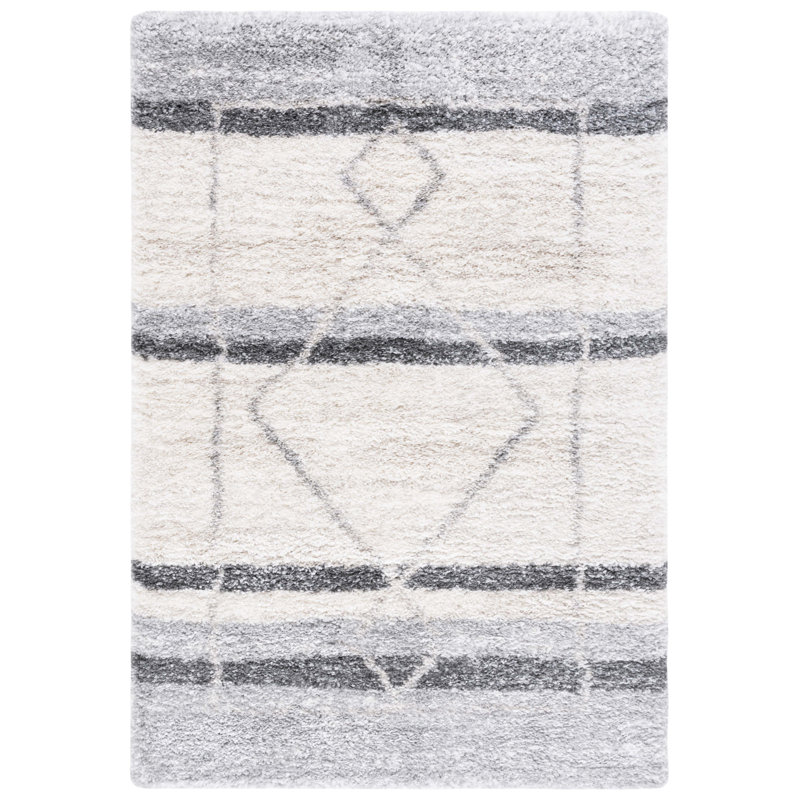 Fontana Shag 800 Performance Striped Rug, Rectangle 9' x 12'
