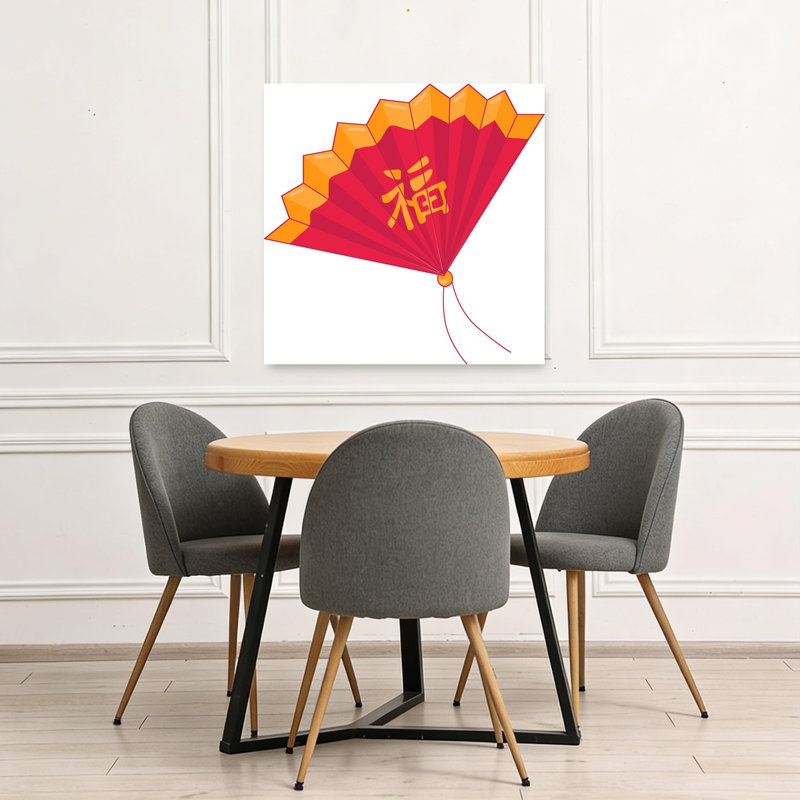 Art mural traditionnel Lucky, 36" H x 36" W