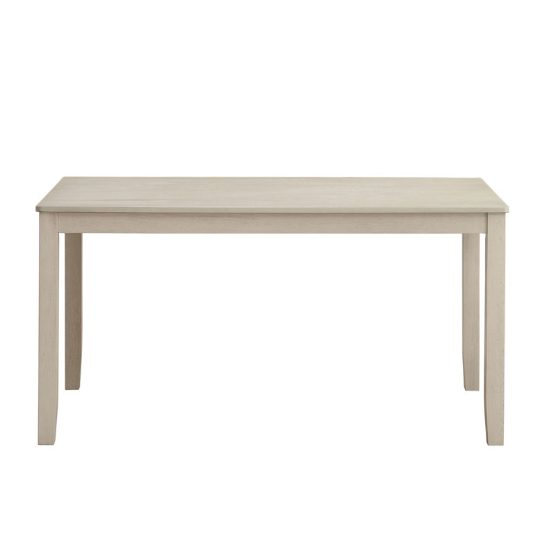 Danyea Rectangular Dining Table In Antique Bone White
