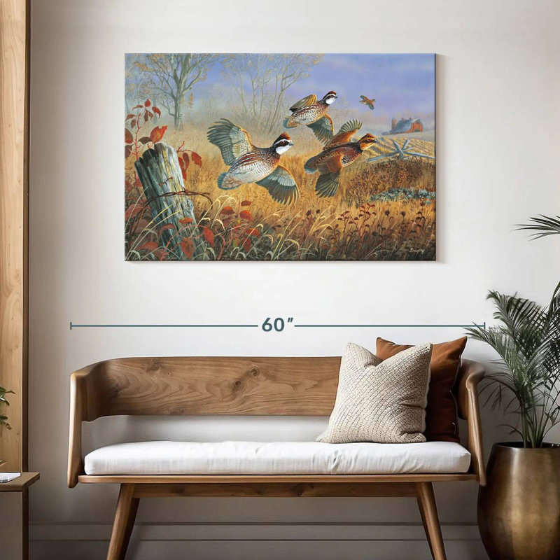 Back Forty Flush, 30" H x 45" W