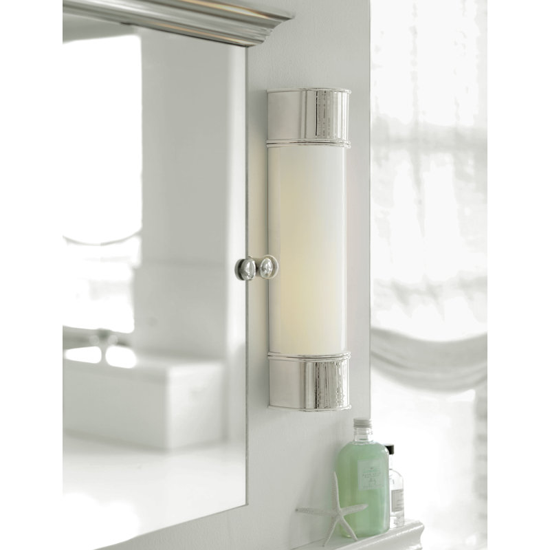 Chapman & Myers Oxford 18" Bath Sconce, Antique Nickel