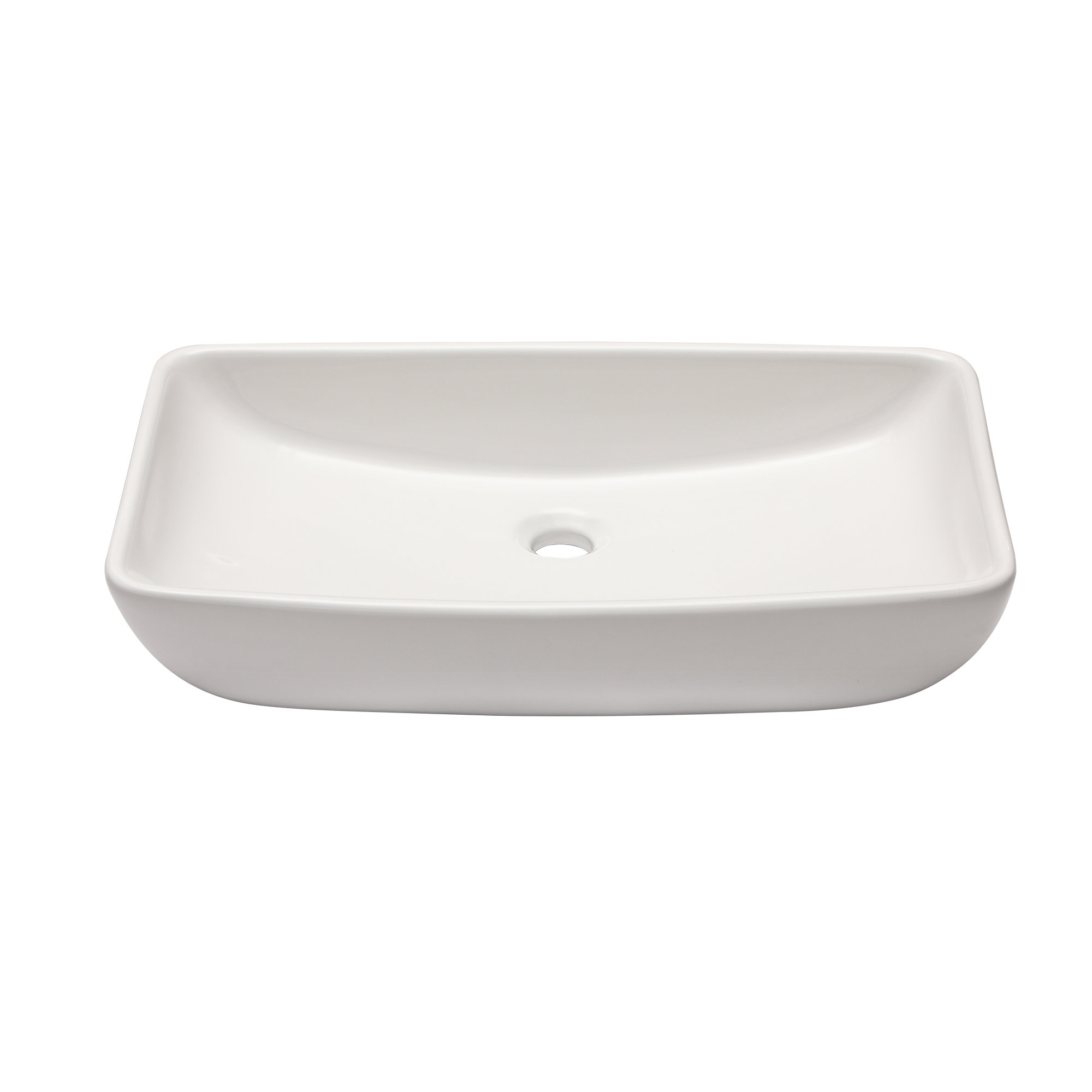 Vessel Sink Rectangle, 15 X 10 Bathroom Sink Above Counter, White Ceramic Bathroom Vessel Sink, Modern Countertop Bathroom Vanity Sink Art Basin