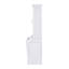 Grand lit escamotable avec tablette, blanc