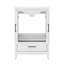 Ensemble de meuble-lavabo double 24 "avec miroir Edion