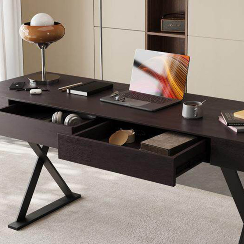 Bureau haut de gamme élégant, H 29,52 po x l 70,86 po x P 25,59 po
