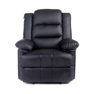 Manual Leather Match Manual Recliner