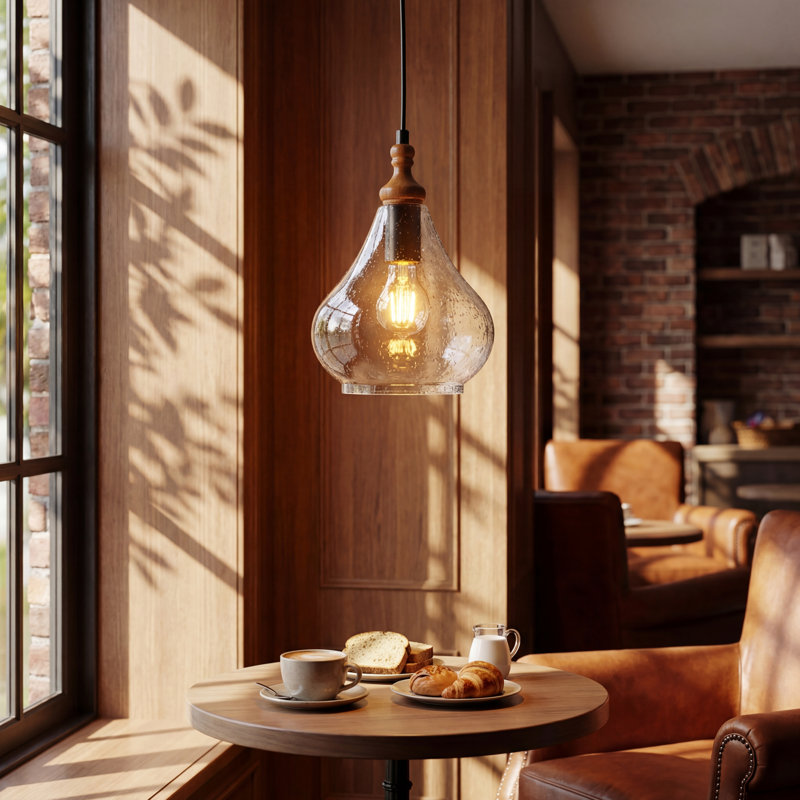 Luminaire suspendu simple 1 lumière