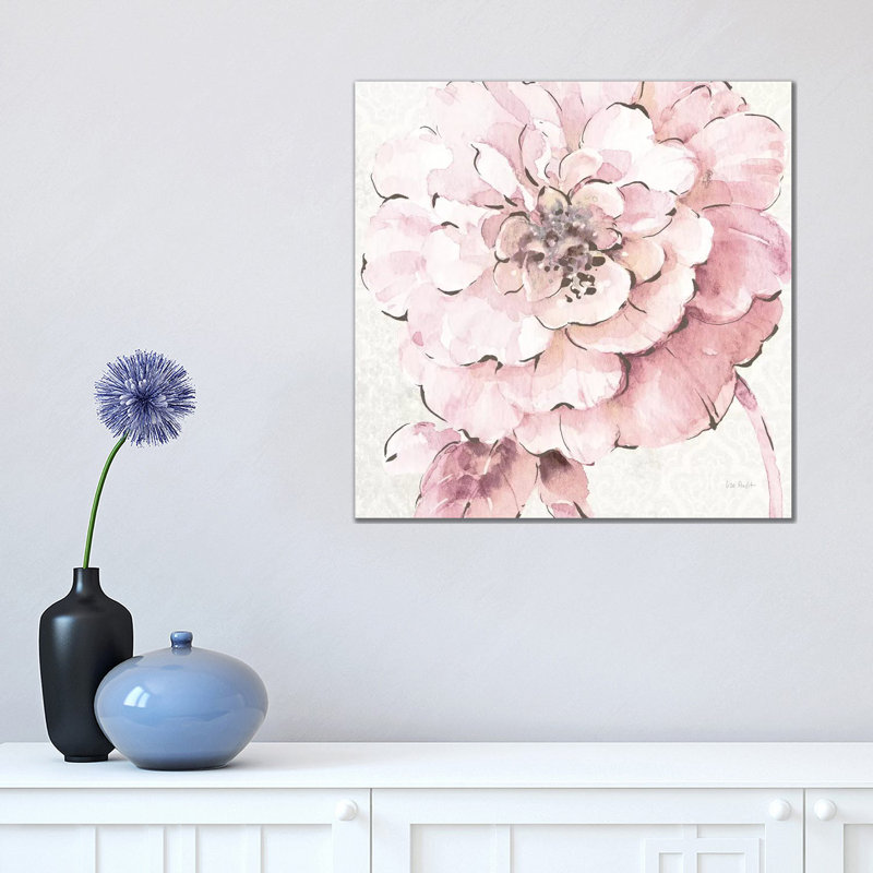 Indigold VII Pink by Lisa Audit - Painting on Canvas, Wrapped Canvas, 45.72 cm H x 45.72 cm W x 3.175 cm D