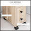 Armoire de rangement mince pour papier hygiénique, organisateur de salle de bain mobile avec tiroir ouvert et porte fermée, chariot à roulettes verrouillable pour petit coin de salle de bain