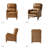 Beecher Traditional 28.75" Wide Genuine Leather Manual Club Recliner with Solid Wood Legs-292004004