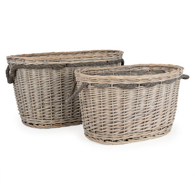 August Grove Wicker Storage Bag