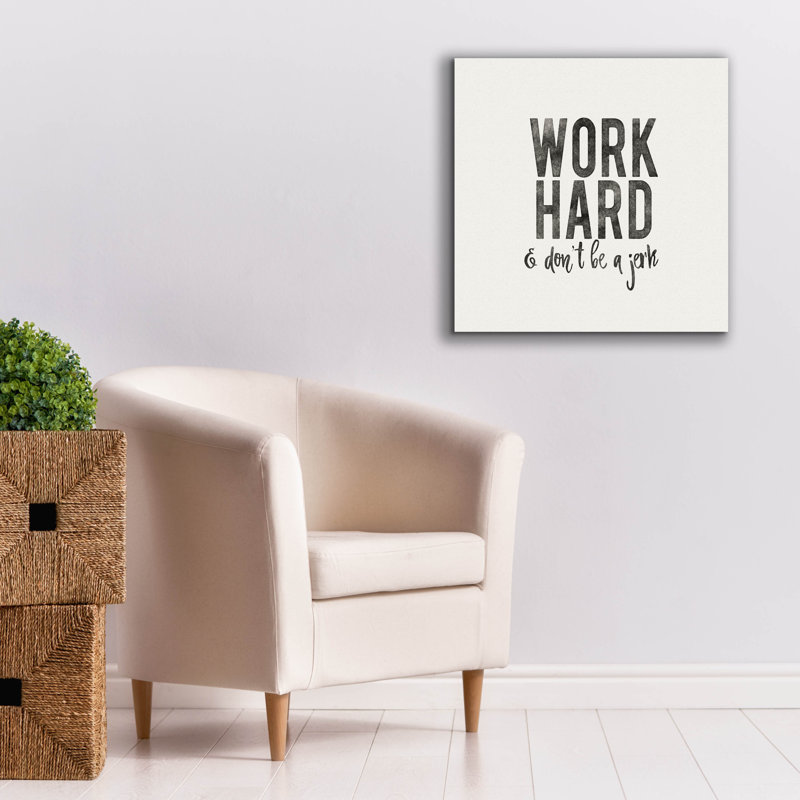 «Epic Graffiti» «Work From Home 3» par Wild Apple Portfolio, art mural sur toile, 26 po x 26 po, H 26 po x l 26 po