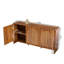 Buffet décoratif 3 portes avec tablettes réglables-424936629