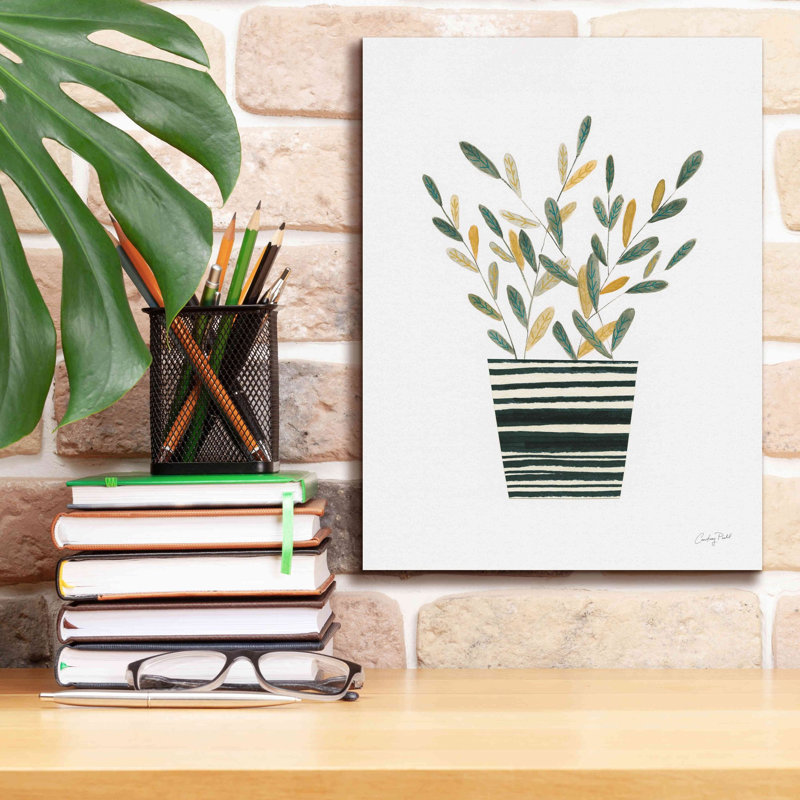 Herb Garden I by Courtney Prahl - Wrapped Canvas Print, 16" H x 12" W x 0.75" D