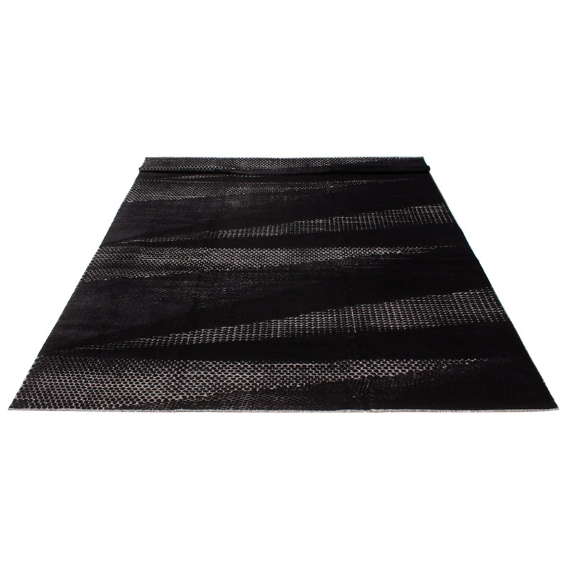 Tapis noir Tangier 9 pi 11 po x 13 pi 11 po