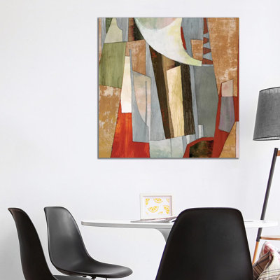 Landscape Collage - Wrapped Canvas Painting