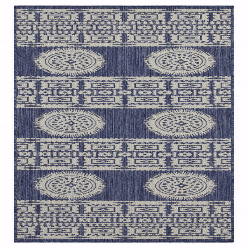 7'10" X 10'3" Indoor/Outdoor Area Rug, Rectangle 7'10" x 10'3"