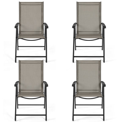 Folding Patio Dining Armchair
