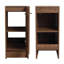 Ensemble de meuble-lavabo double 58,88 po avec plateau en céramique Amulree