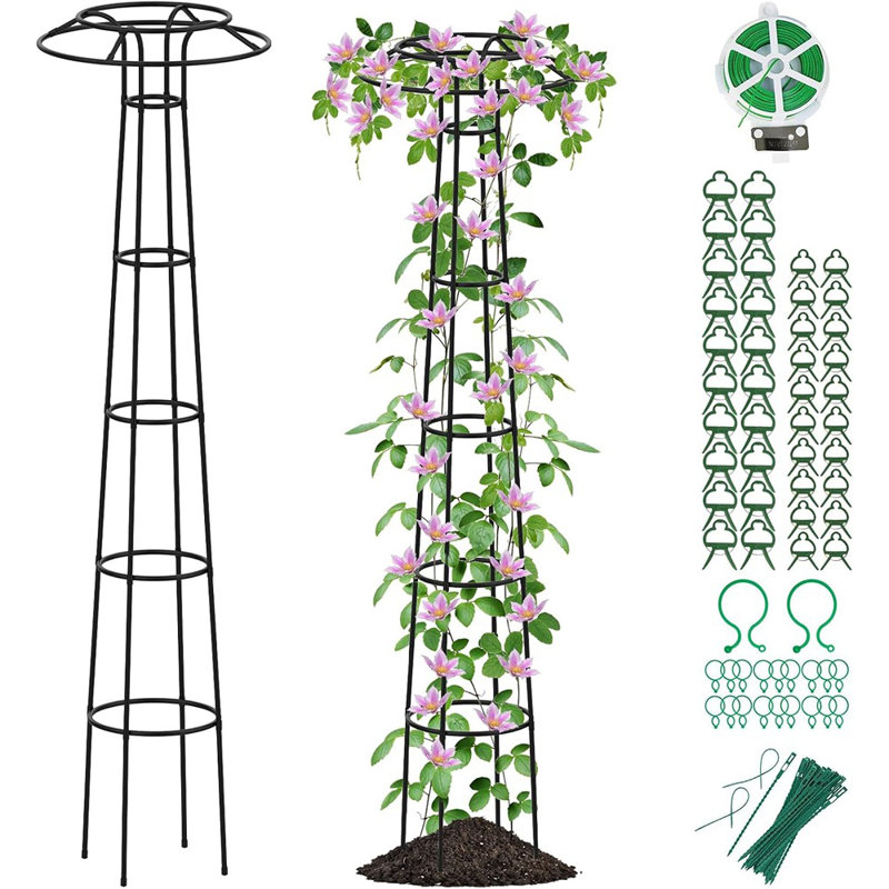 2 pièces de treillis de jardin pour plantes grimpantes d'extérieur, ...