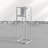 Doorfield Glass Elevated Planter-545106391-545106394