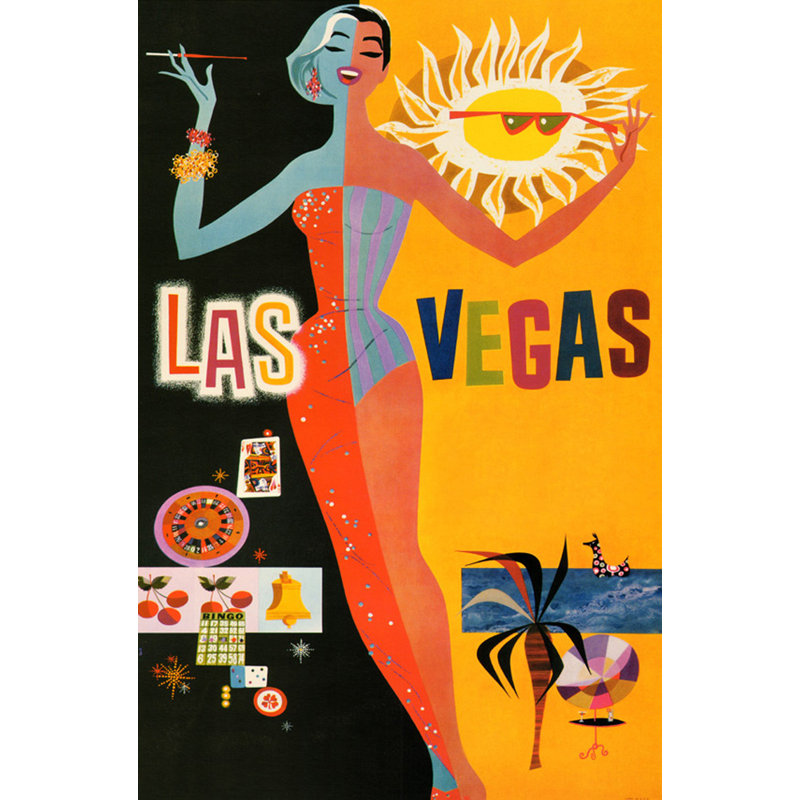 Las Vegas, H 24 po x l 16 po