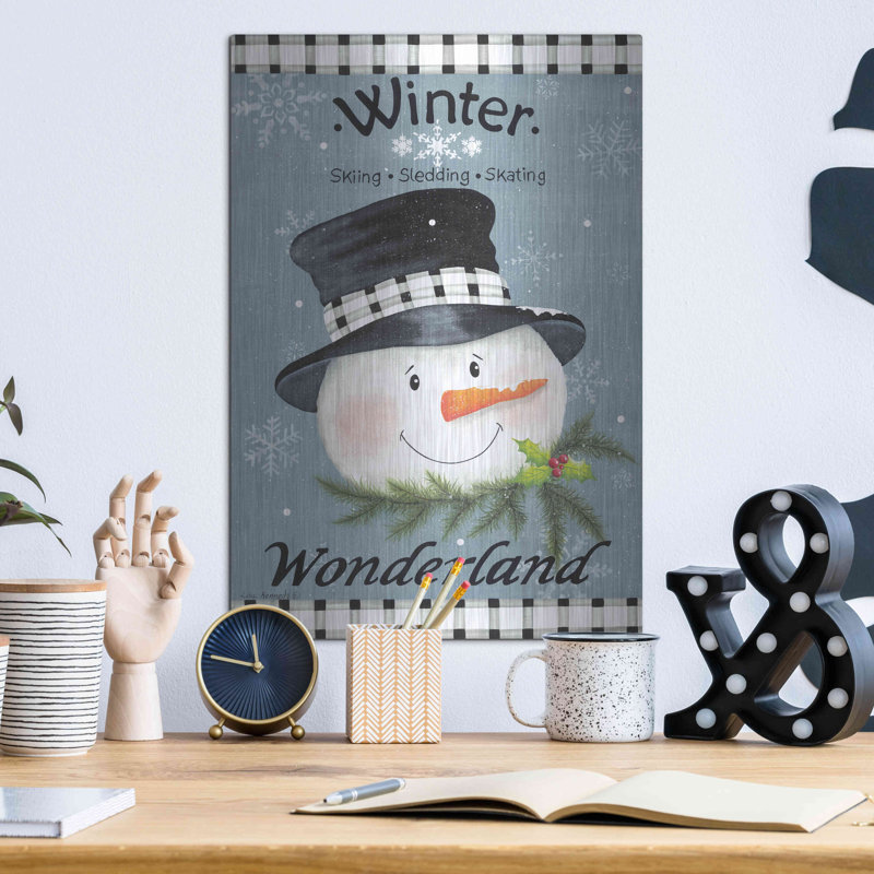 «Winter Wonderland» par Lisa Kennedy, H 16 po x l 12 po