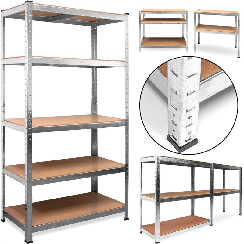 Metal Shelving Unit, 180 cm H x 90 cm W x 60 cm D