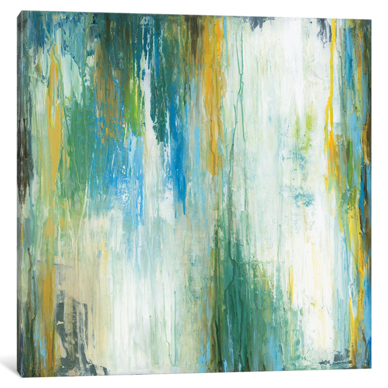 «Blithe» par Wani Pasion, impression sur toile tendue, H 48 po x l 48 po x P 1,5 po, Pas de tapis, Toile tendue