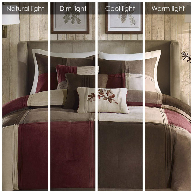 Jackson Blocks 7 Piece Comforter Set, King Comforter + 7 Additional Pieces