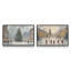 «Silent Night Square», ensemble de 2 impressions sur toile-1296062273-1296062274-1296062330