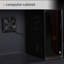 Armoire d'ordinateur portable 24 pouces