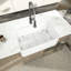 30'' L x 20" W Farmhouse Kitchen Sink White Ceramic Single Bowl Kitchen Sink Apron Front Sink