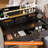 31.5 in Makeup Vanity Table Set with Storage Drawers & Stool for Bedroom-611677364