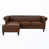Brown Faux Leather sélectionné
